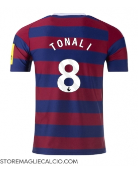 Newcastle United Sandro Tonali #8 Maglia Gara Trasferta Repliche 2024-25 Maniche Corte